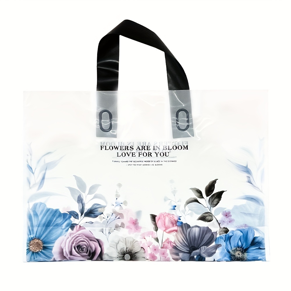 Floral Pattern Small Shopping Bags Lingerie Towel Cosmetic Temu