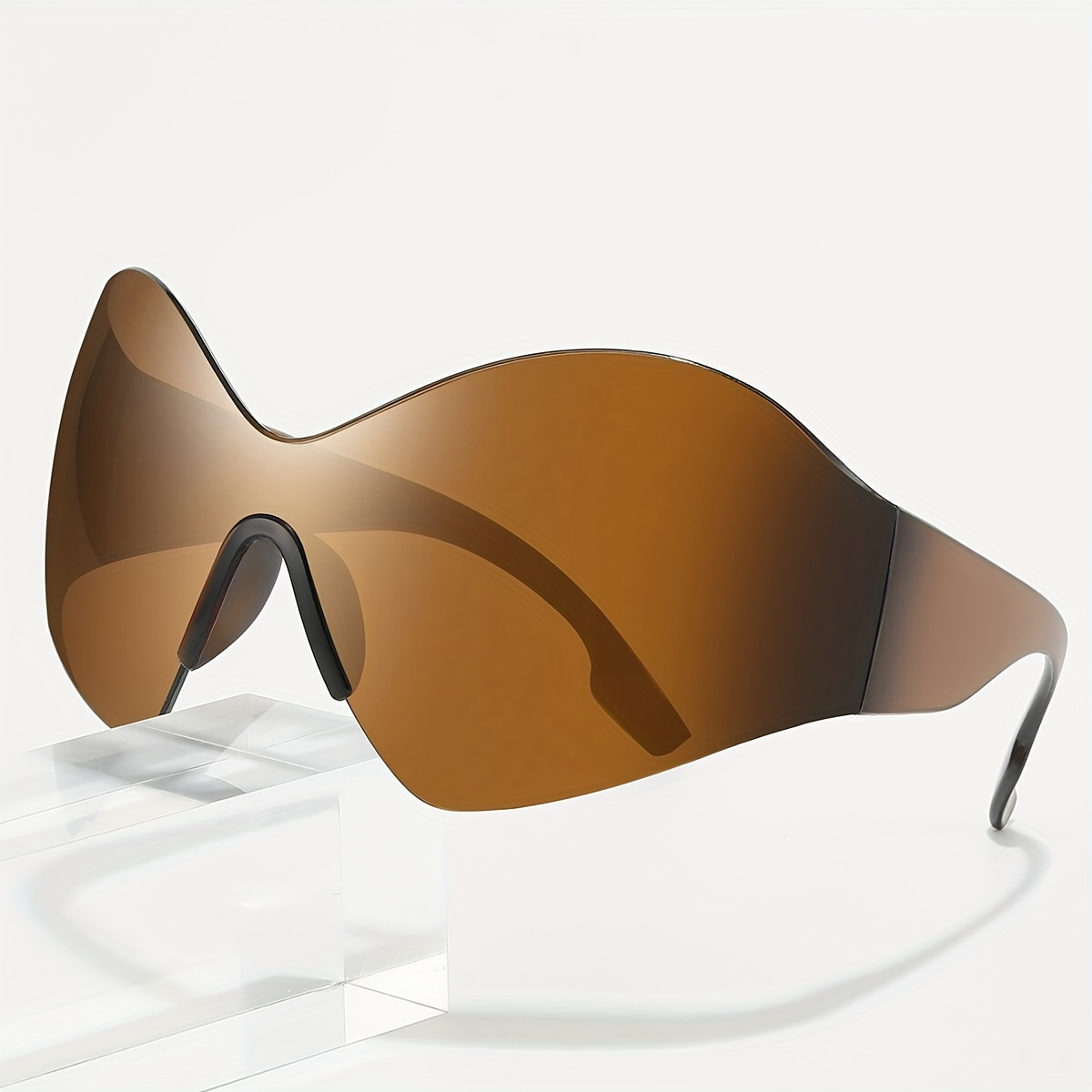 Y2k óculos de sol da moda para mulheres e homens peça única - Temu