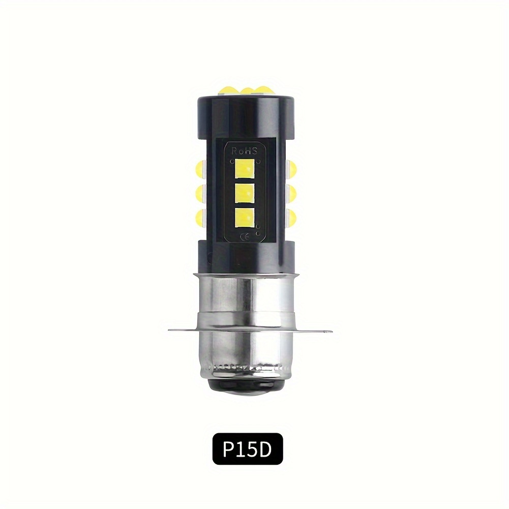 JUZ Ampoule de phare COB BA20D Moto LED Phare Blub Haut/Bas Faisceau  Lumière COB Scooter Tête Lampe 7544796143358 - Cdiscount Auto