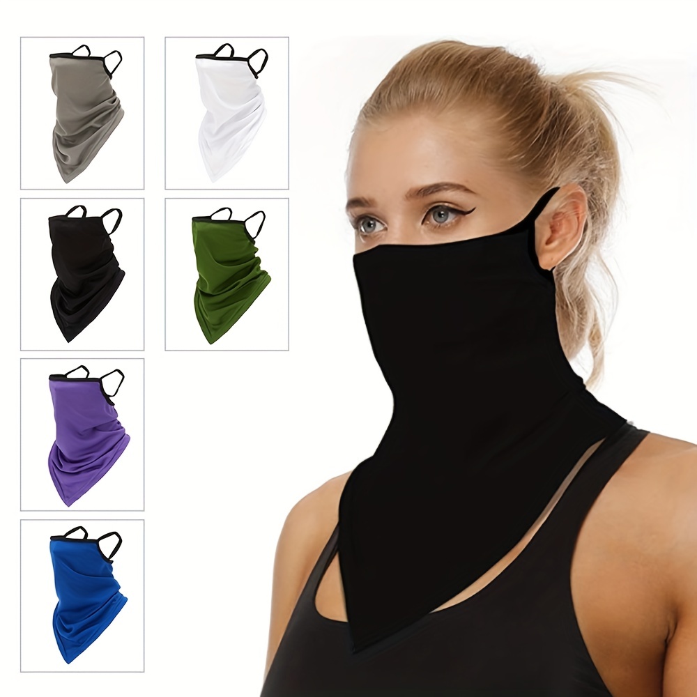 Balaclava Face Mask Uomo Donna Sciarpa Sci In Seta Ghiaccio - Temu Italy