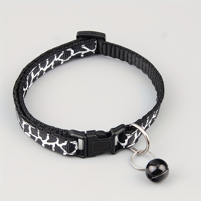 Adjustable Cat Collar with Optional Bell