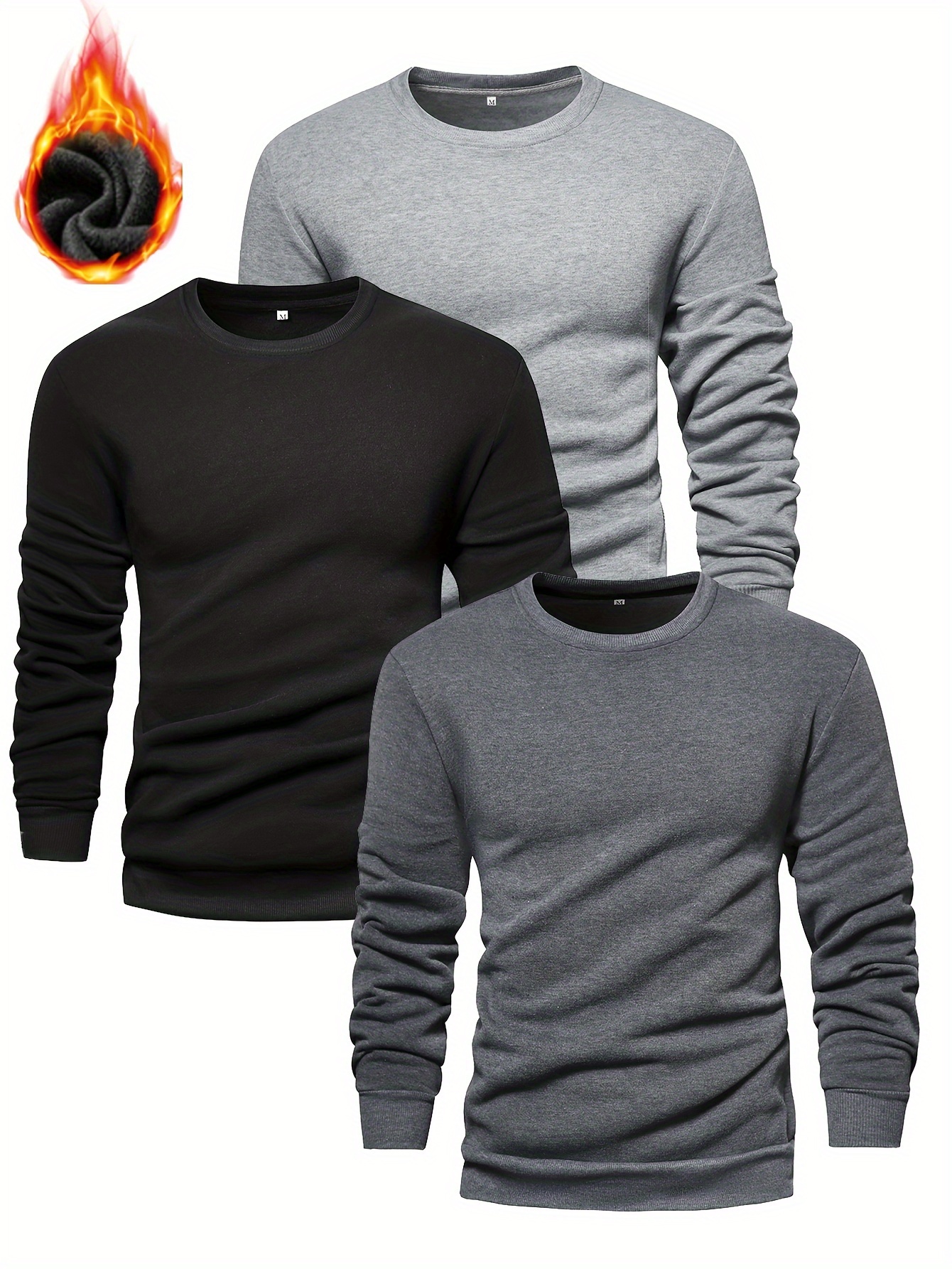Men 1/4 Zip Pullover Shirts Long Sleeve Sports Tee Fishing T-Shirt