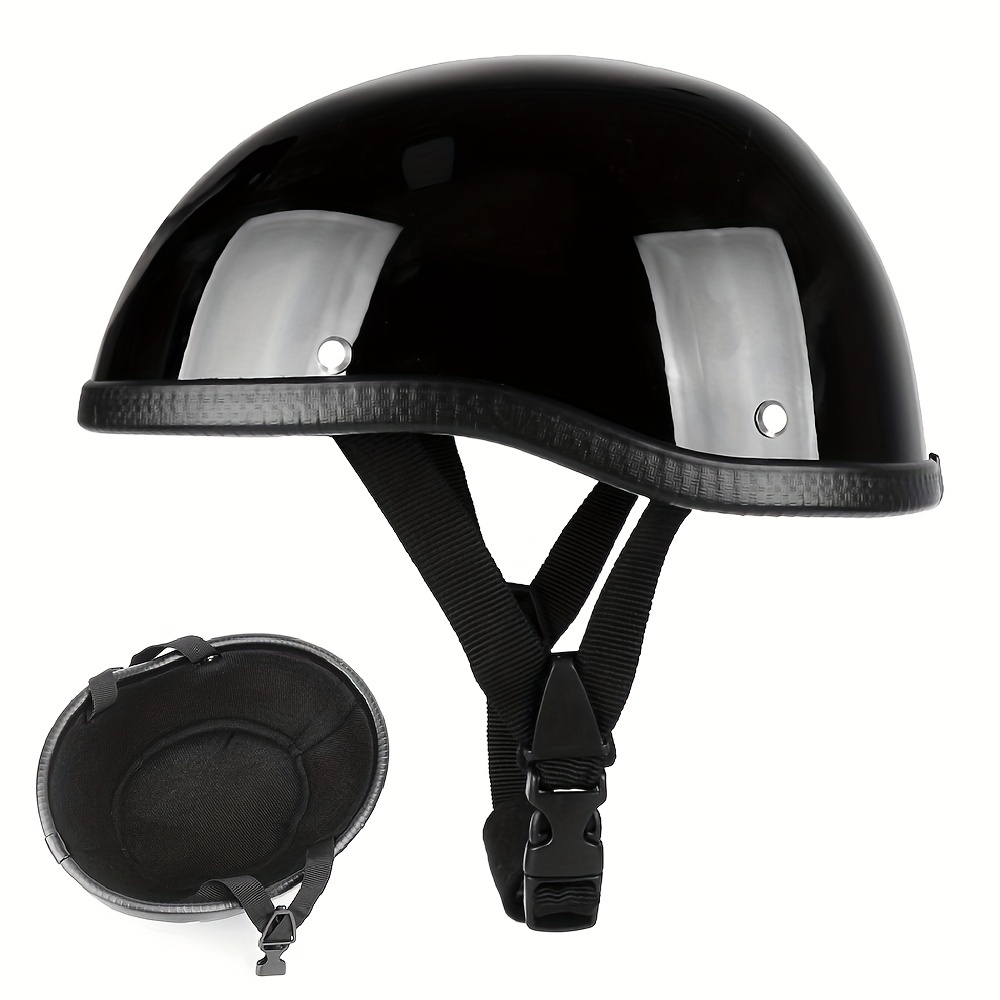 Open Face Helmet Vintage Motorcycle Half Helmet For Summer Men