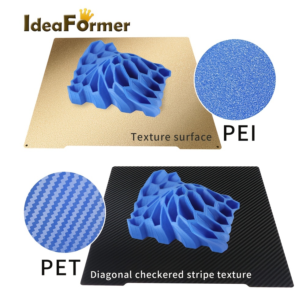 Feuille de plate-forme de lit chauffant pour imprimante 3D