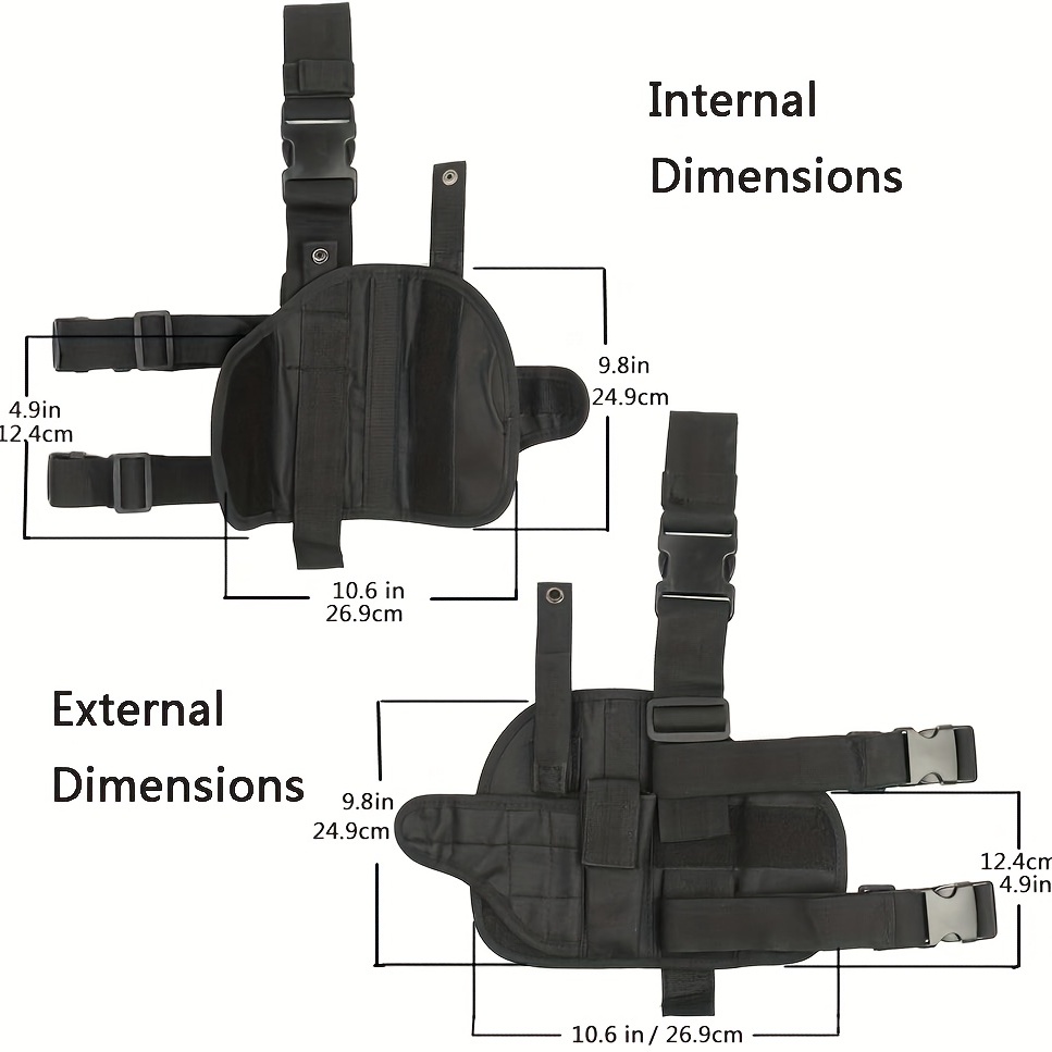 Holster De Jambe Tombante Étui De Cuisse Droite Avec - Temu Belgium