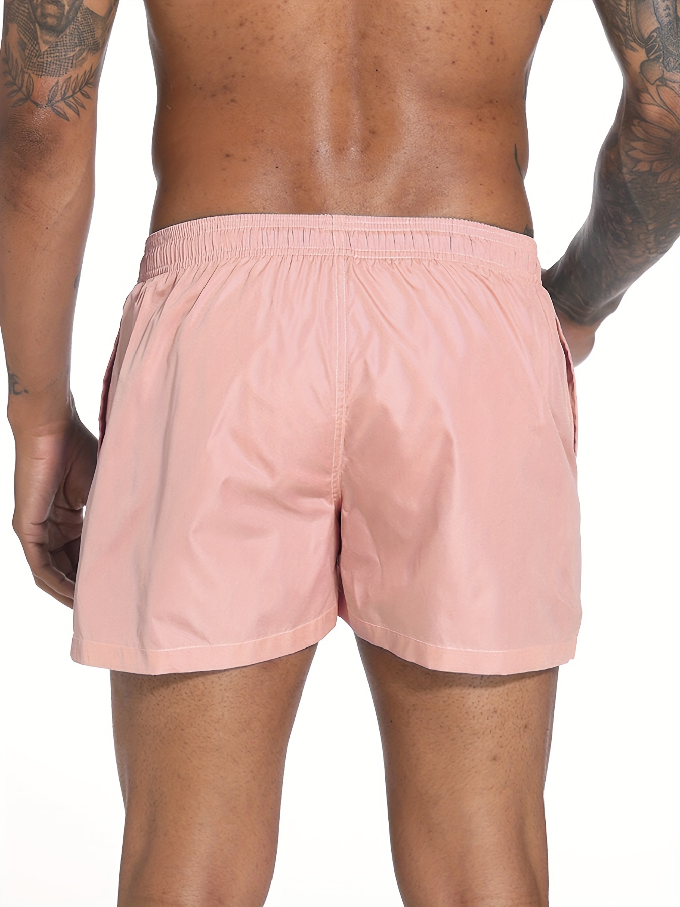 Men's Quick Drying Hawaiian Board Shorts, Casual Swim Trunks