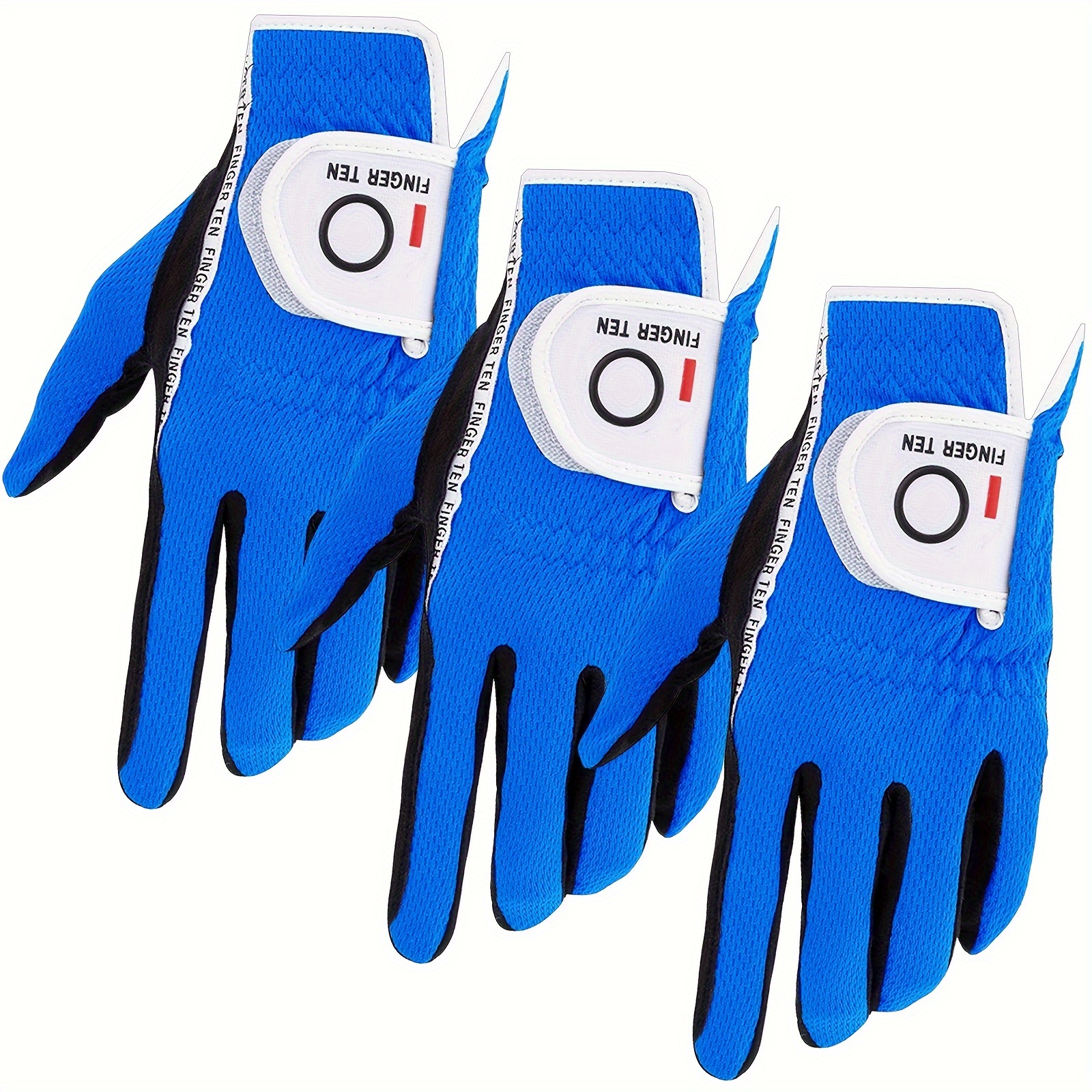3 pack mens golf gloves for right left handed golfer all weather performance s m l xl xxl details 8