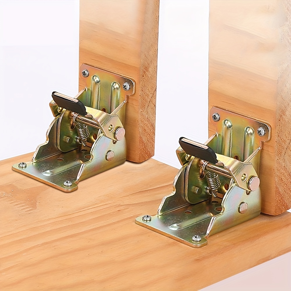 90 ° Self Locking Folding Hinge Tea Coffee Table Bed Chairs Folding Hinge  Cabinet Hardware Hinges Part Furniture Fitting Connector From Gaitetrading,  $21.32