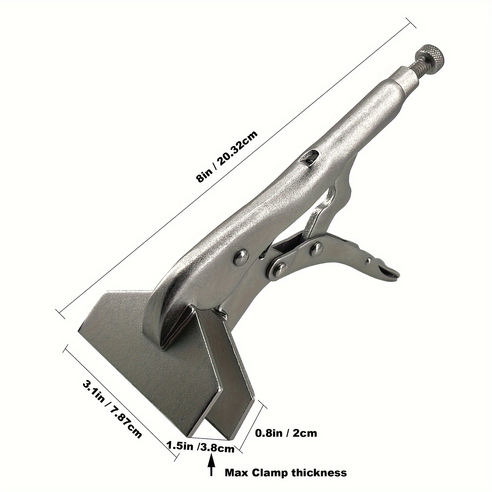 1pc 8 locking sheet metal clamp sheet   tool adjustable welding plier