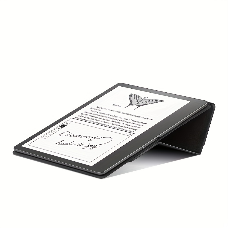 FINTIE Étui pour 10,2 Kindle Scribe 2022 (Le Premier Kindle destiné à la  Lecture et à l'écriture) - Coque de Protection Kickstand avec Fente pour  Carte et Support Stylet, Veille/Réveil Automatique 