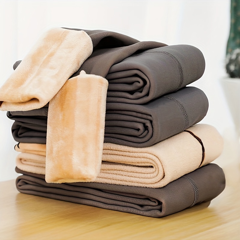 Warm High Stretch Pantyhose Comfy Fleece Lined Thermal - Temu Germany