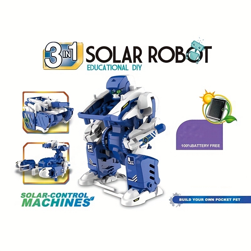 Educational Solar Robot Kit: Unleash Your Child's Creativity - Temu