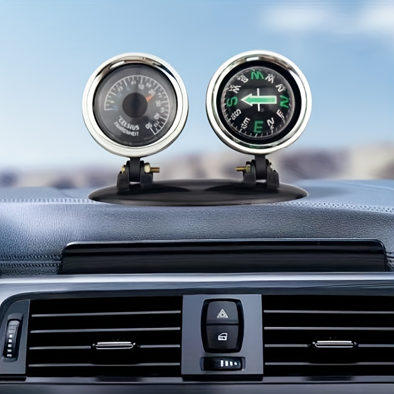 Auto-Kompass mit Temperaturanzeige