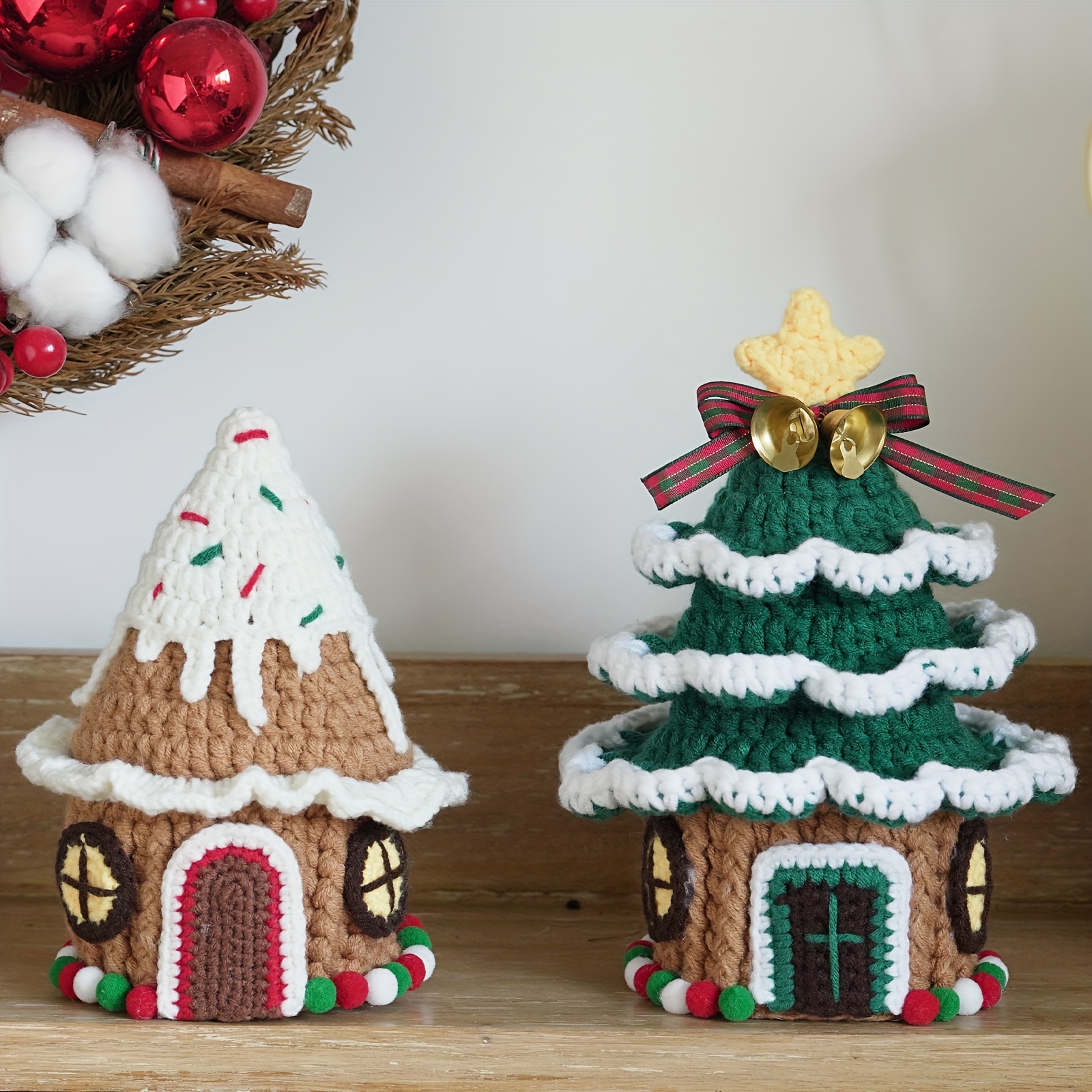 Hoooked Crochet Kit Christmas Tree - Recycled Christmas Decoration –  SewProCrafts Ltd