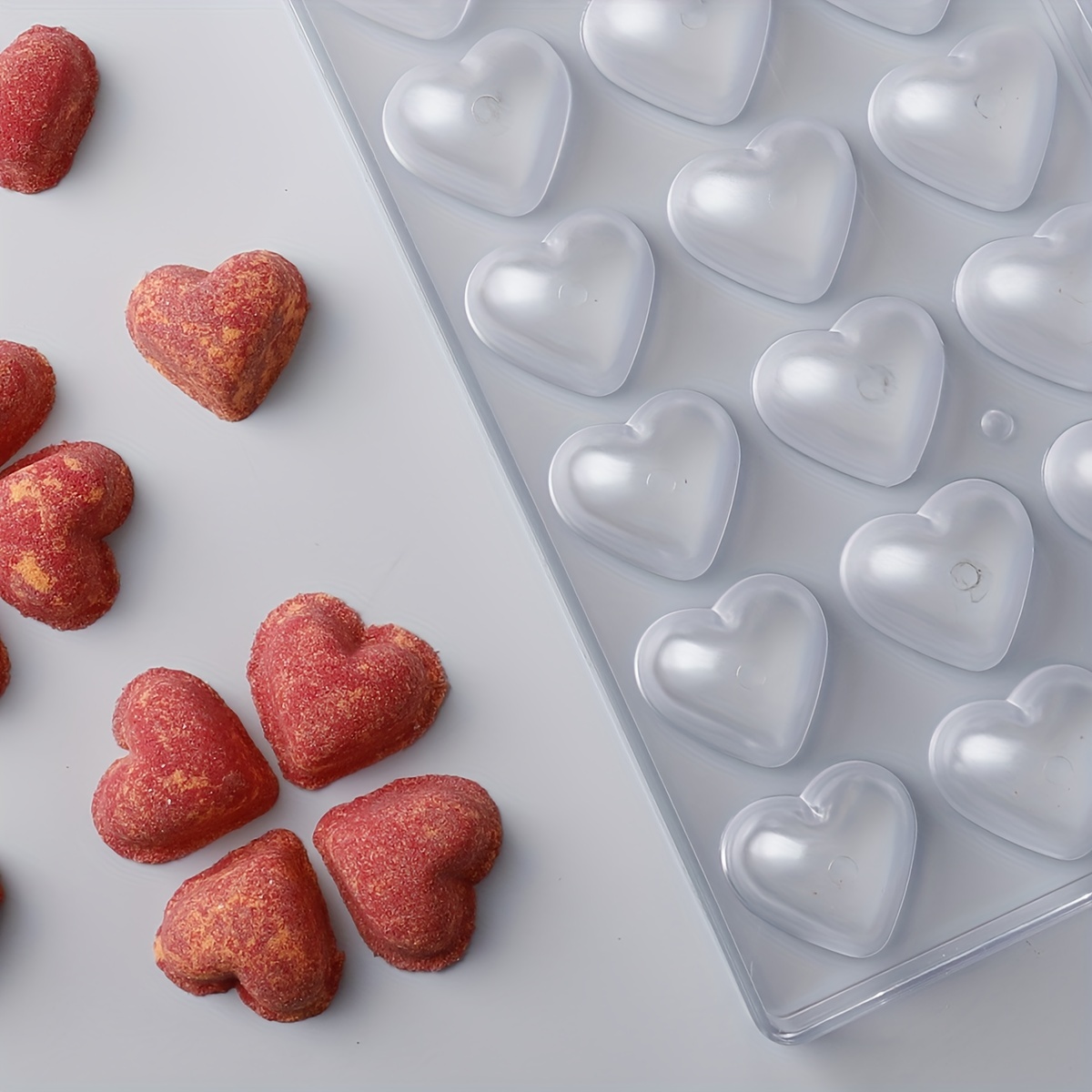 3D Chocolate Heart Mold – Unique Sweetness LA