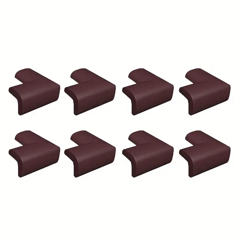 8pcs Soft Safety Corner Guards & Edge Protectors - Pre-Taped Table Corner  Protector, Safety Supplies