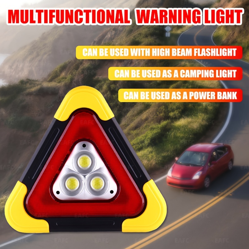 Multifunktionales Dreieck warnlicht Auto led notfalllicht - Temu