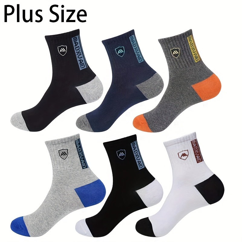 5 Pairs Apring And Fall Mens Sports Socks Summer Leisure Sweat Absorbent Comfortable Thin Breathable Basketball Meias EU 38-43