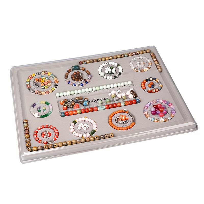 Combo Beading Board For Diy Bracelet Necklace - Temu