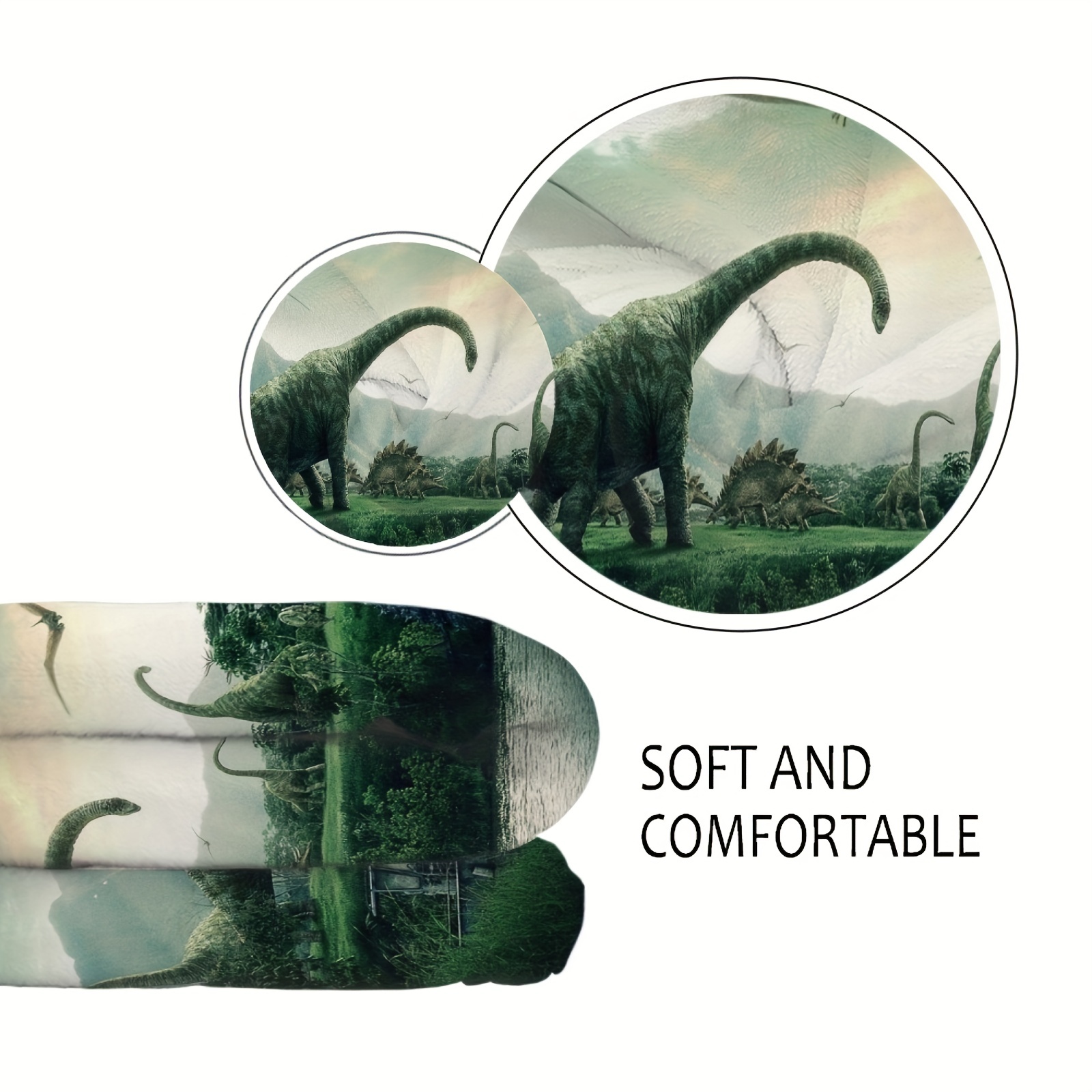 3d discount dinosaur blanket