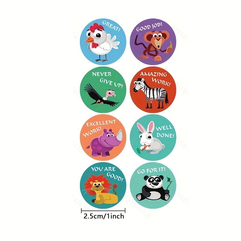 Reward Stickers 800-Count Encouragement Sticker for Kids