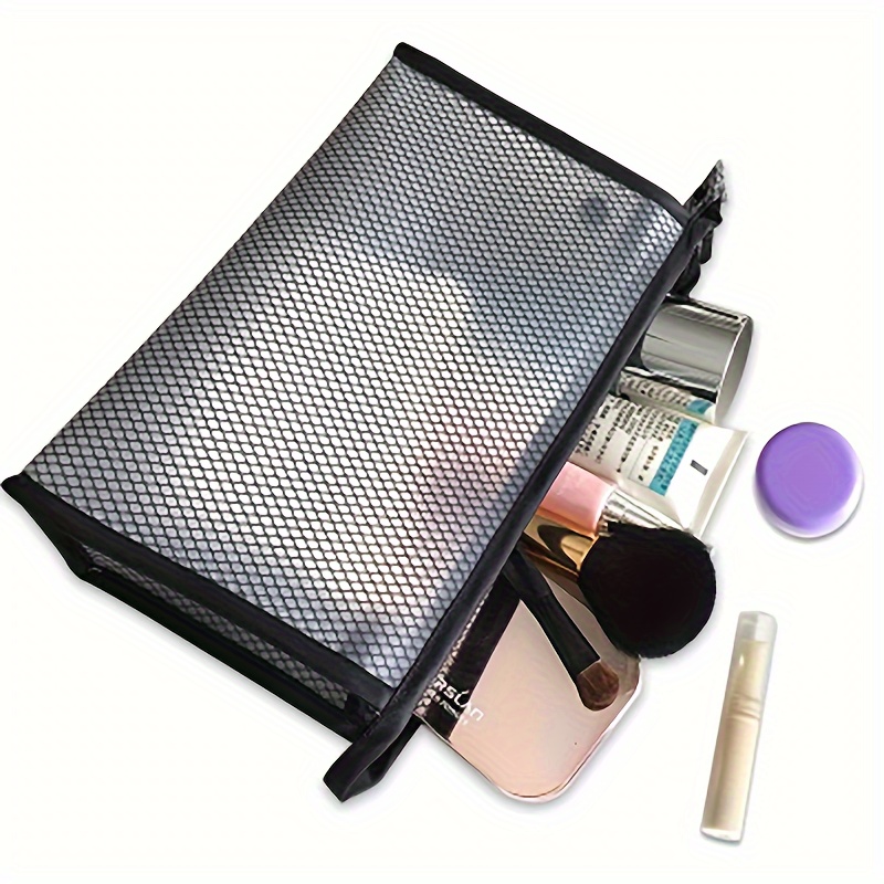 Retro Clip Bag Simple And Transparent Pvc Wallet Lipstick - Temu