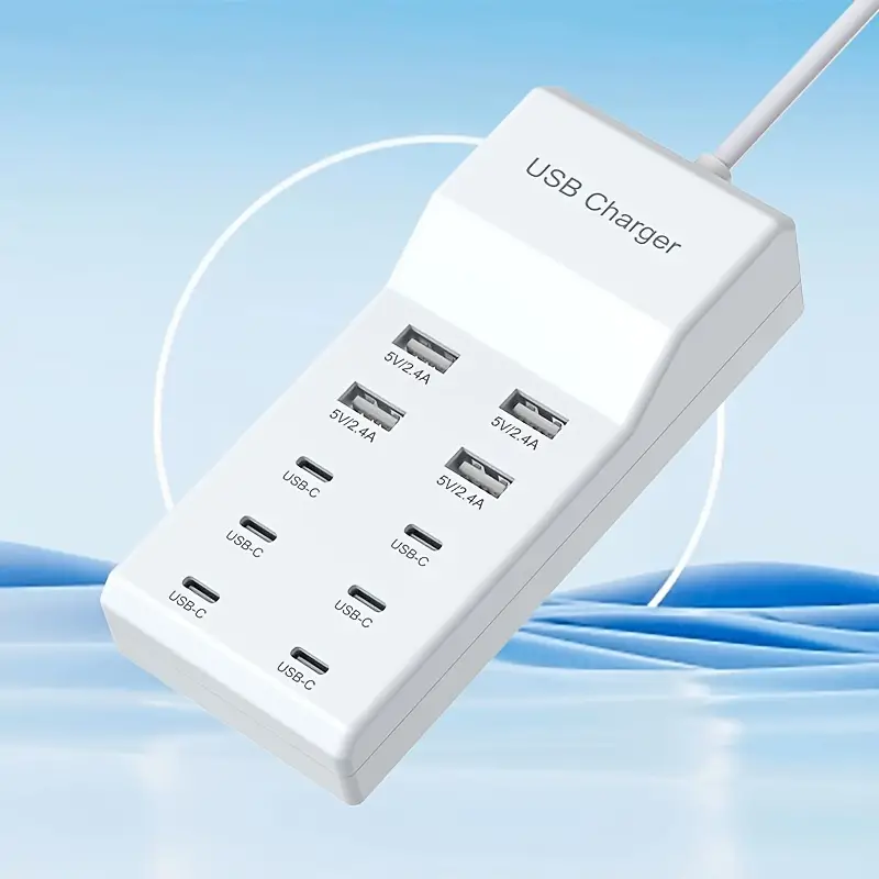 10 Ports Usb Wall Charger/multi Port Charger: Use - Temu