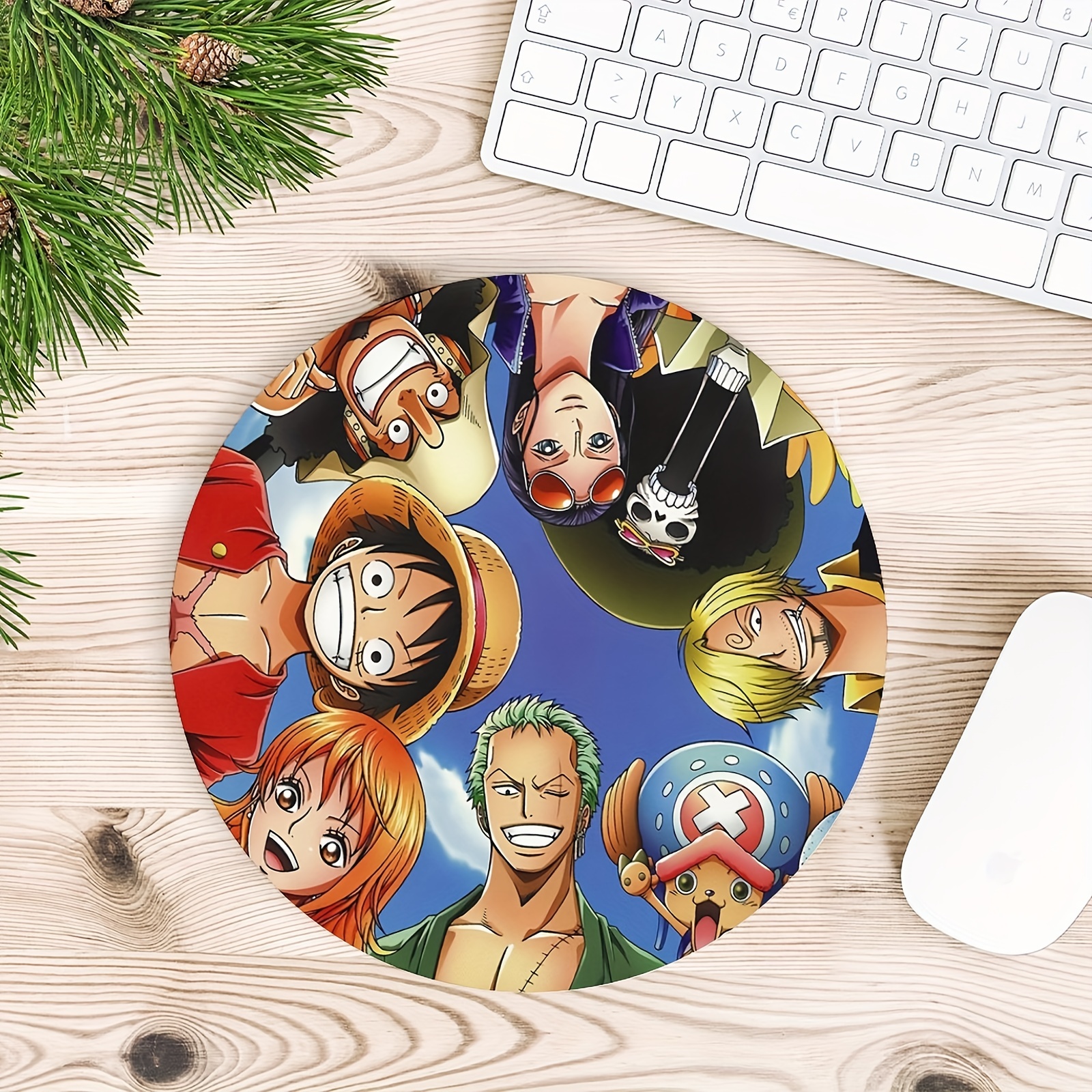 Pastele Straw hat Crew One Piece Custom Personalized Airpods Case