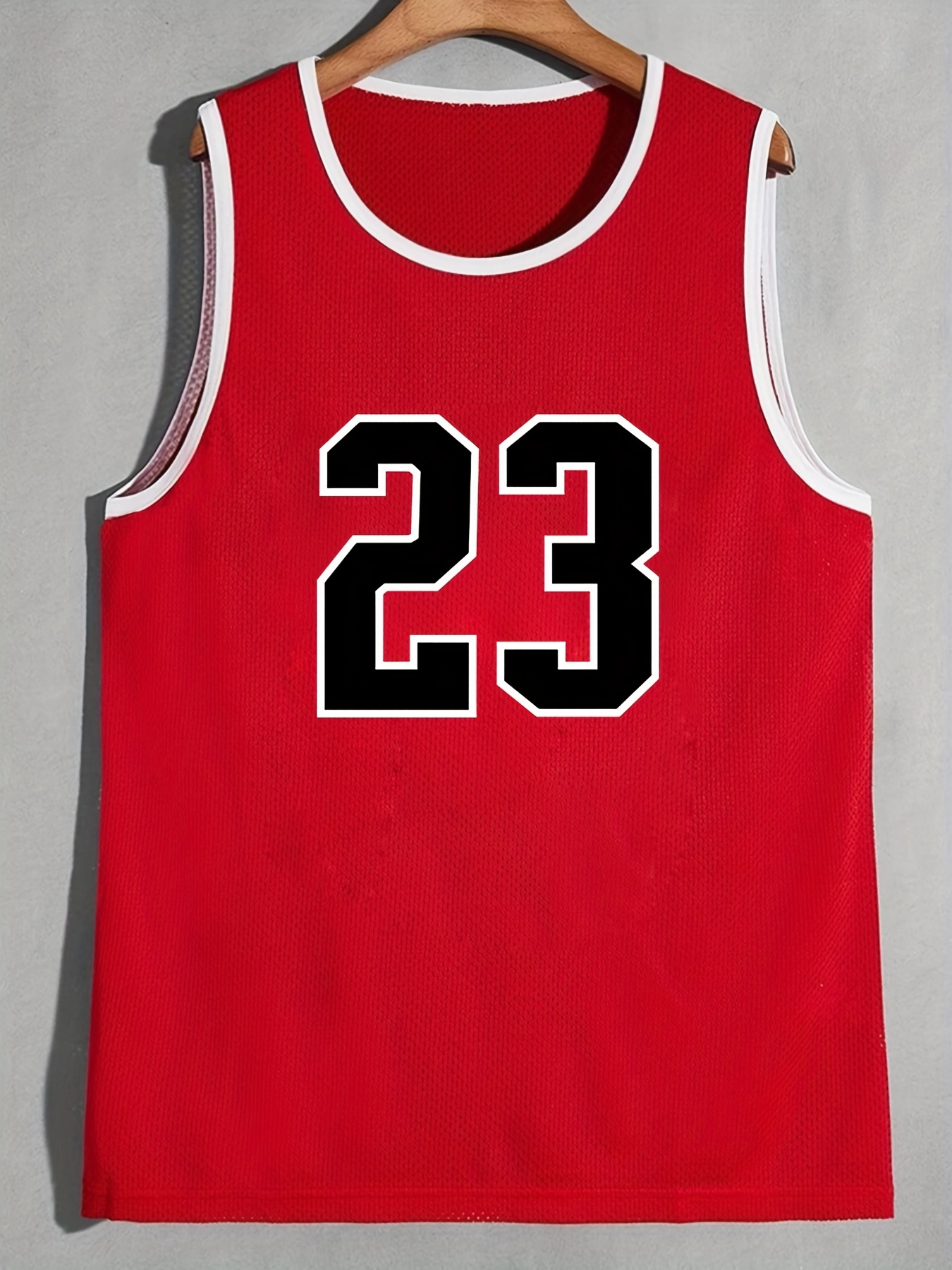 Air Jordan Basketball Colorblock Jersey Red Men's M