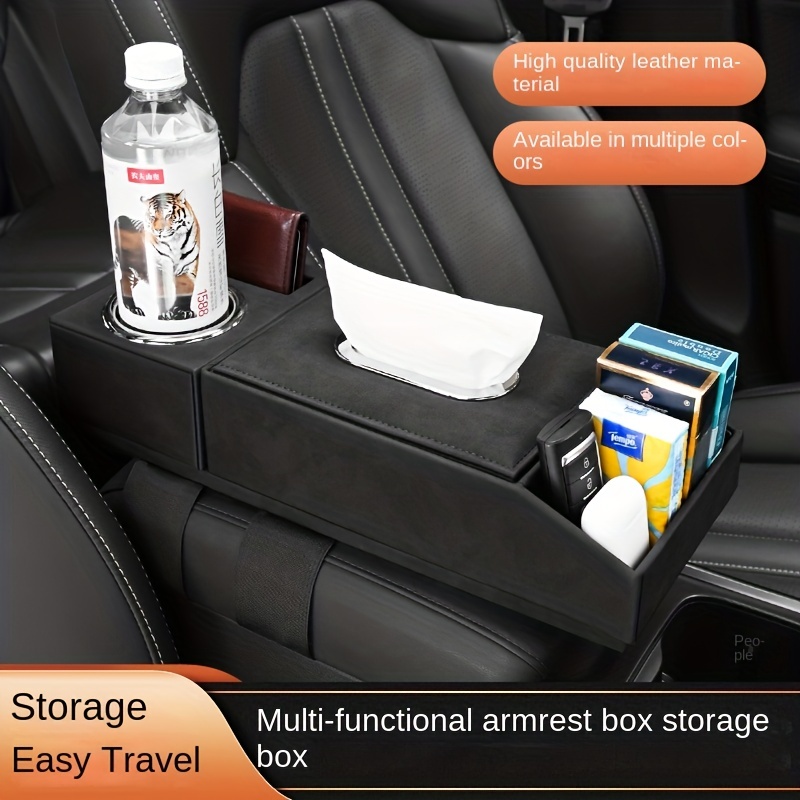 Auto Armlehne Box Erhöhung Pad Multifunktionale Lagerung Organizer
