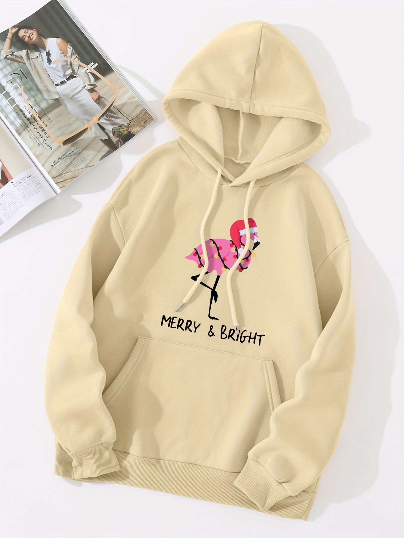 Flamingo yellow online hoodie