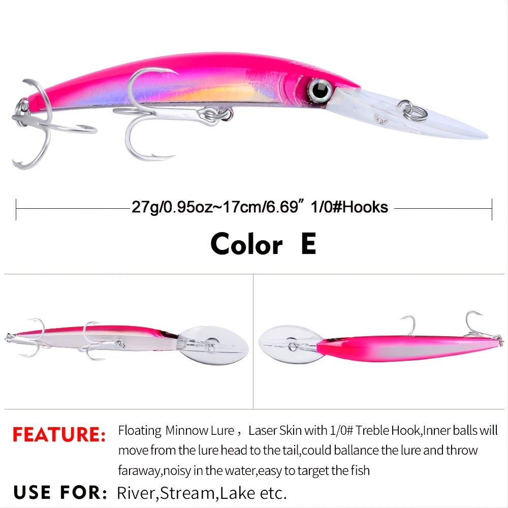 10 Colors Wobblers Bait Hard Bait Minnow Crank Fishing Lures - Temu Italy