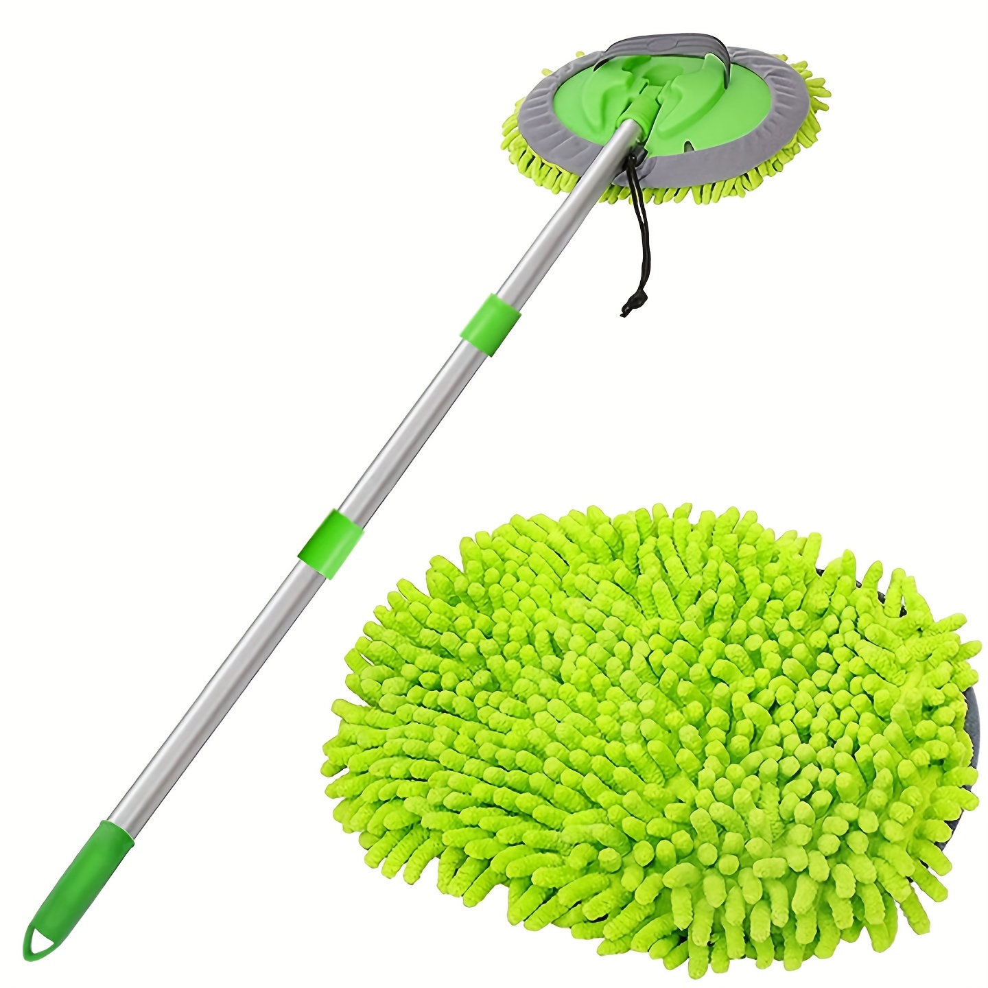 Fab Innovations Microfiber Car Cleaning Brush Ideal as Mop Duster, Washing  Brush Dust Cleaner Car Wash