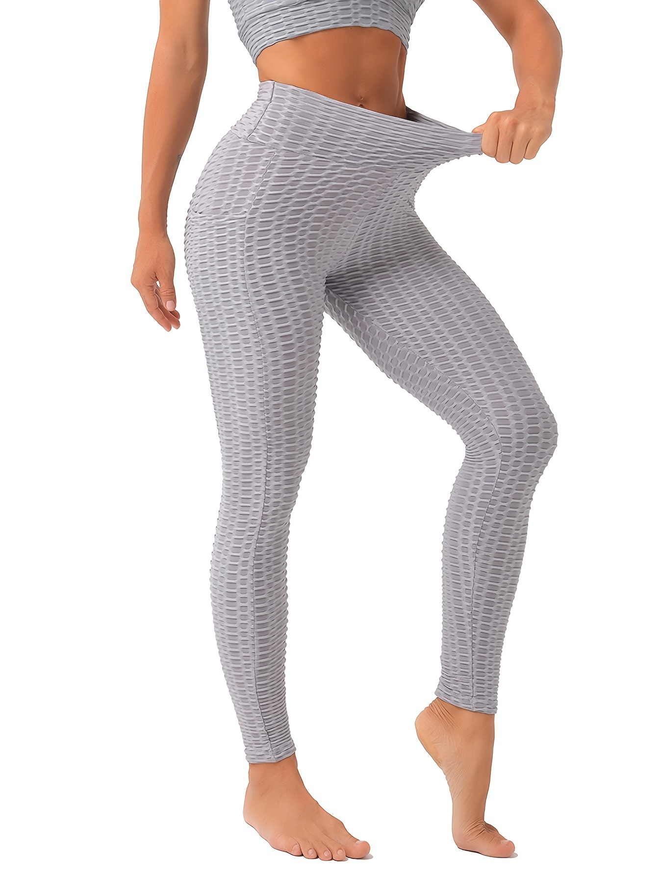 TikTok Leggings : Women's Yoga Pants with Pockets High Waisted