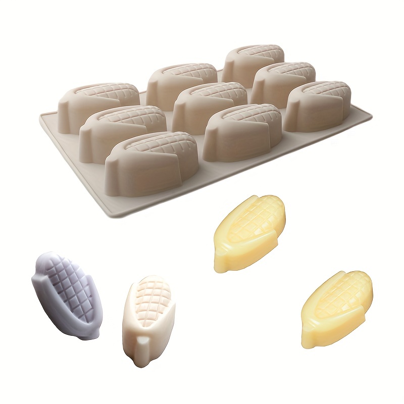 Silicone 3D Corn Mold for Candle Ice Chocolate Cake DIY Craft