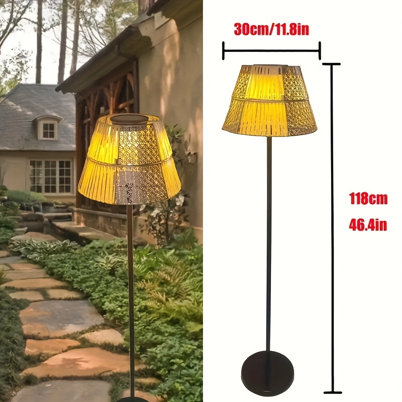 Outdoor floor deals standing lights