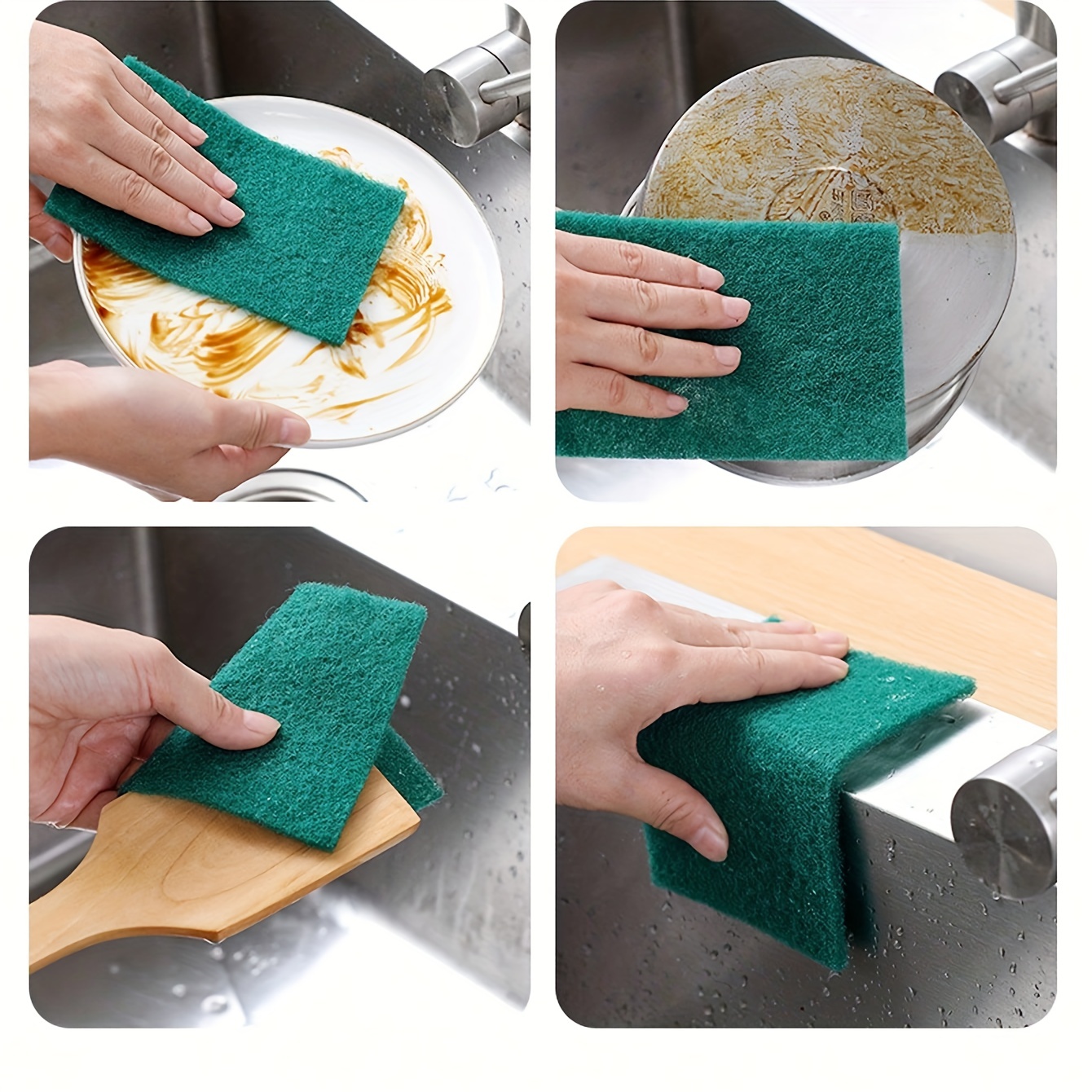 Gold Silver Color Cleaning Cloth for Sponge Scourer Scrubber Material -  China Cleaning Cloth and Sponge Cloth price