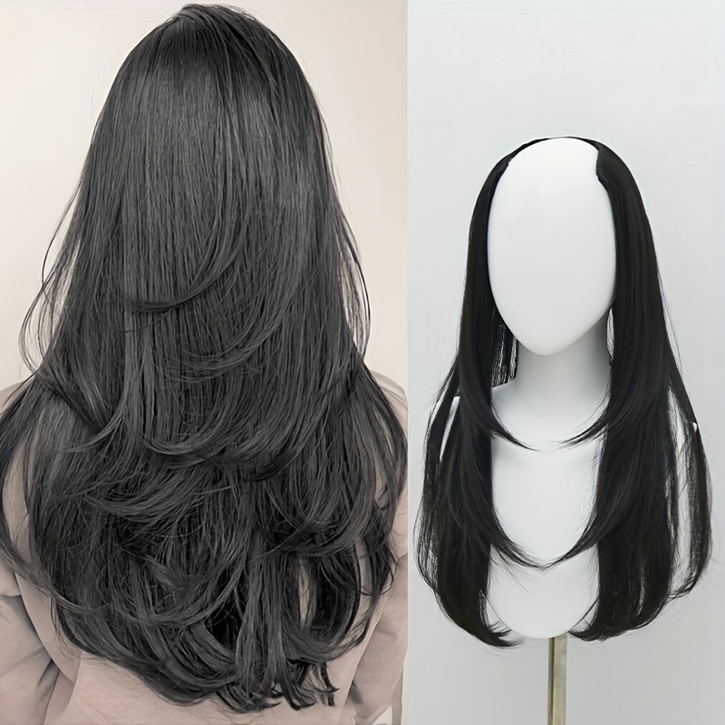 Synthetic U Shaped Hair Extensions for Women