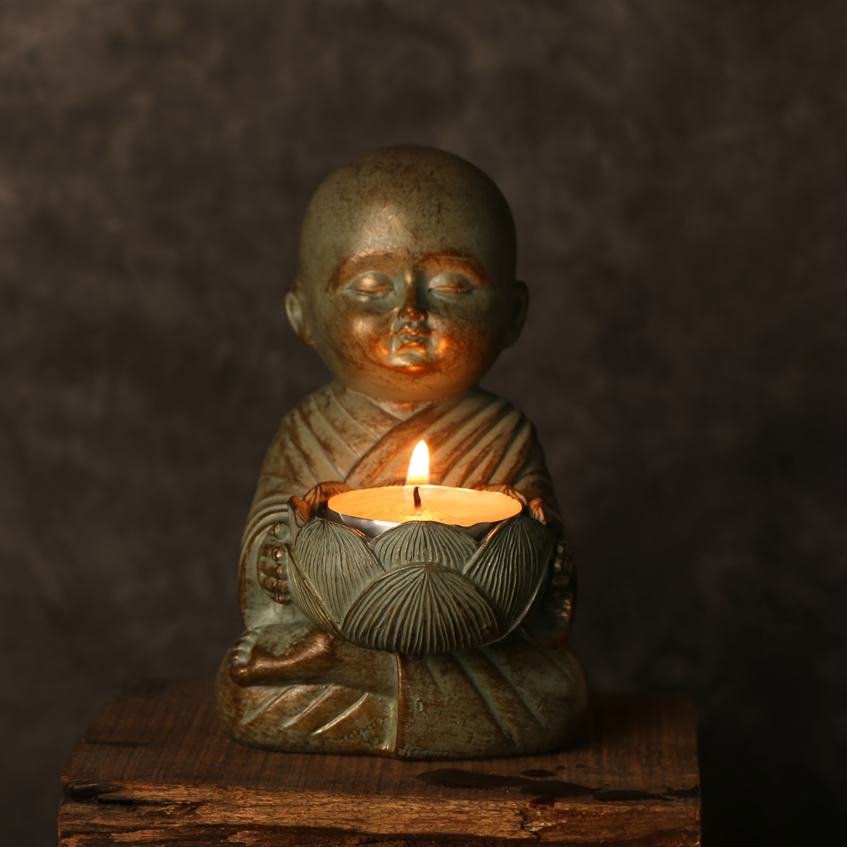 Small Ornament Little Monk Sculpture Buddhist Statues Figurine Decoration  Gift Statue Small Buddha Statue Little Monk Sculpture