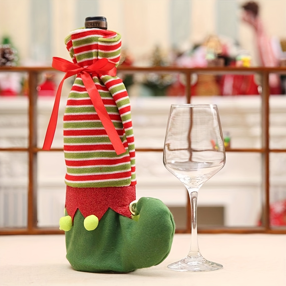 Novelty christmas outlet bottle bags