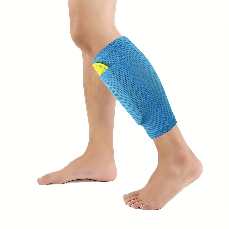 Soccer Leg Sleeves with Calf Support - Protect Shin from Impact