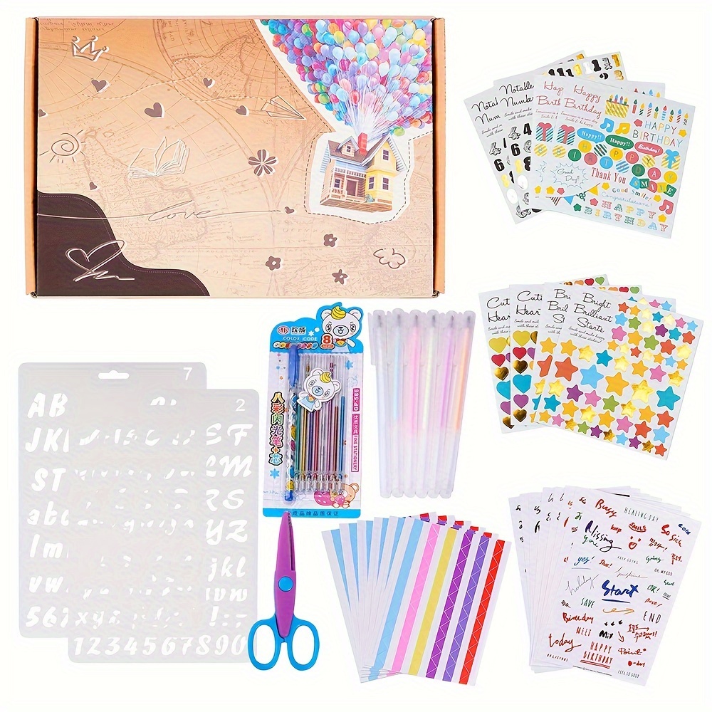 Photo Albums Scrapbook Paper Diy Craft Album Scrapbooking - Temu