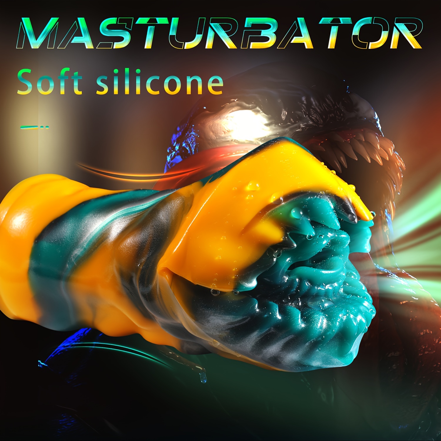 Sex Toy Men Pocket Vagina Silicone Male Masturbator Monster Temu