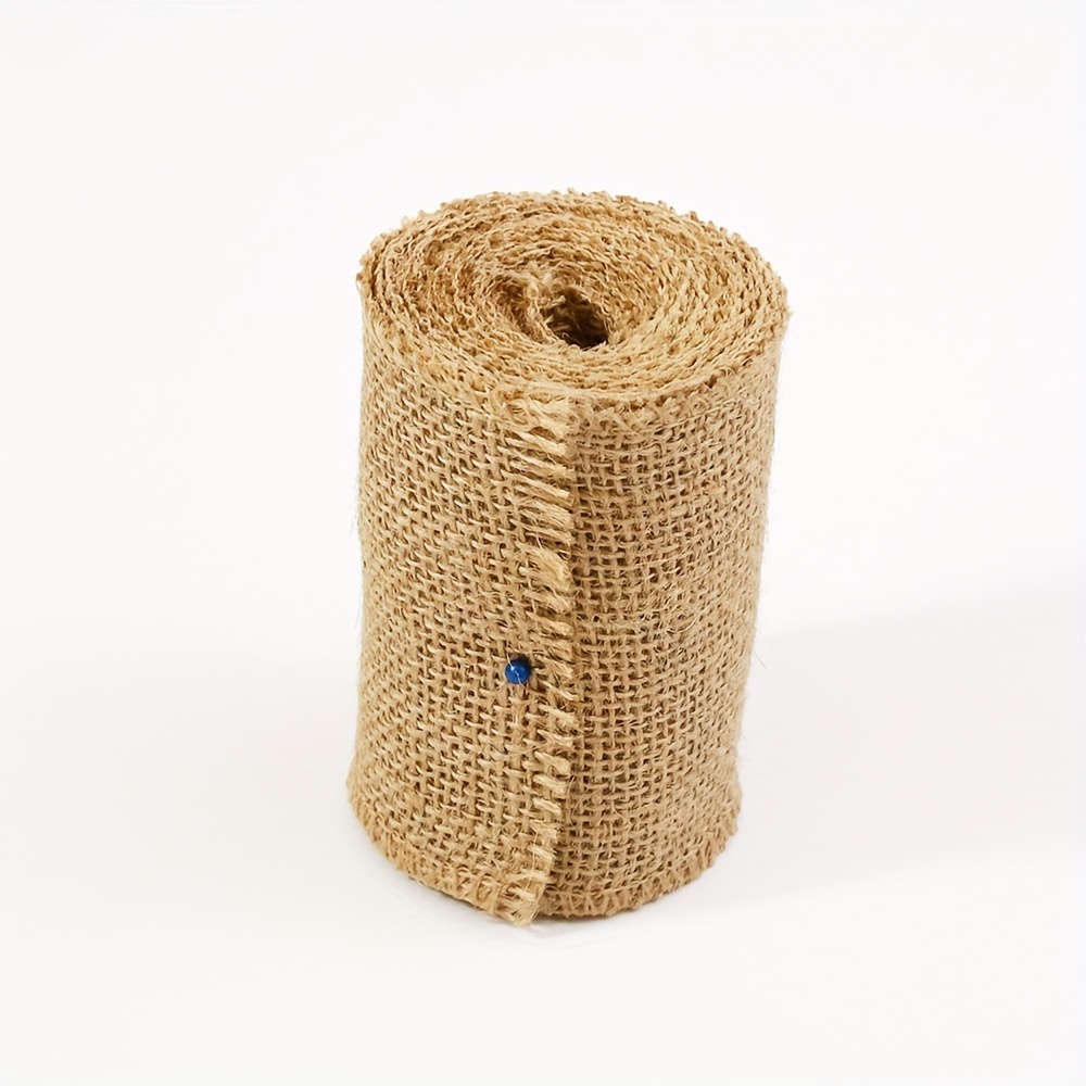Quality Jute Fabric In Different Sizes Natural Webber Crafts - Temu
