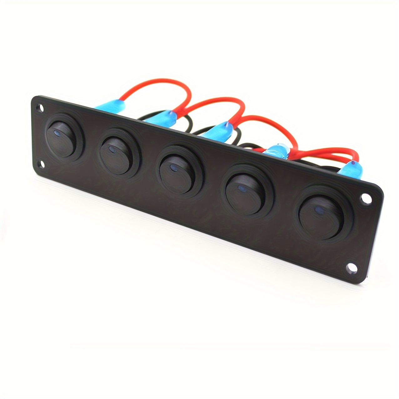 VISSQH 12V-24V LED Pannello interruttori a levetta,Auto