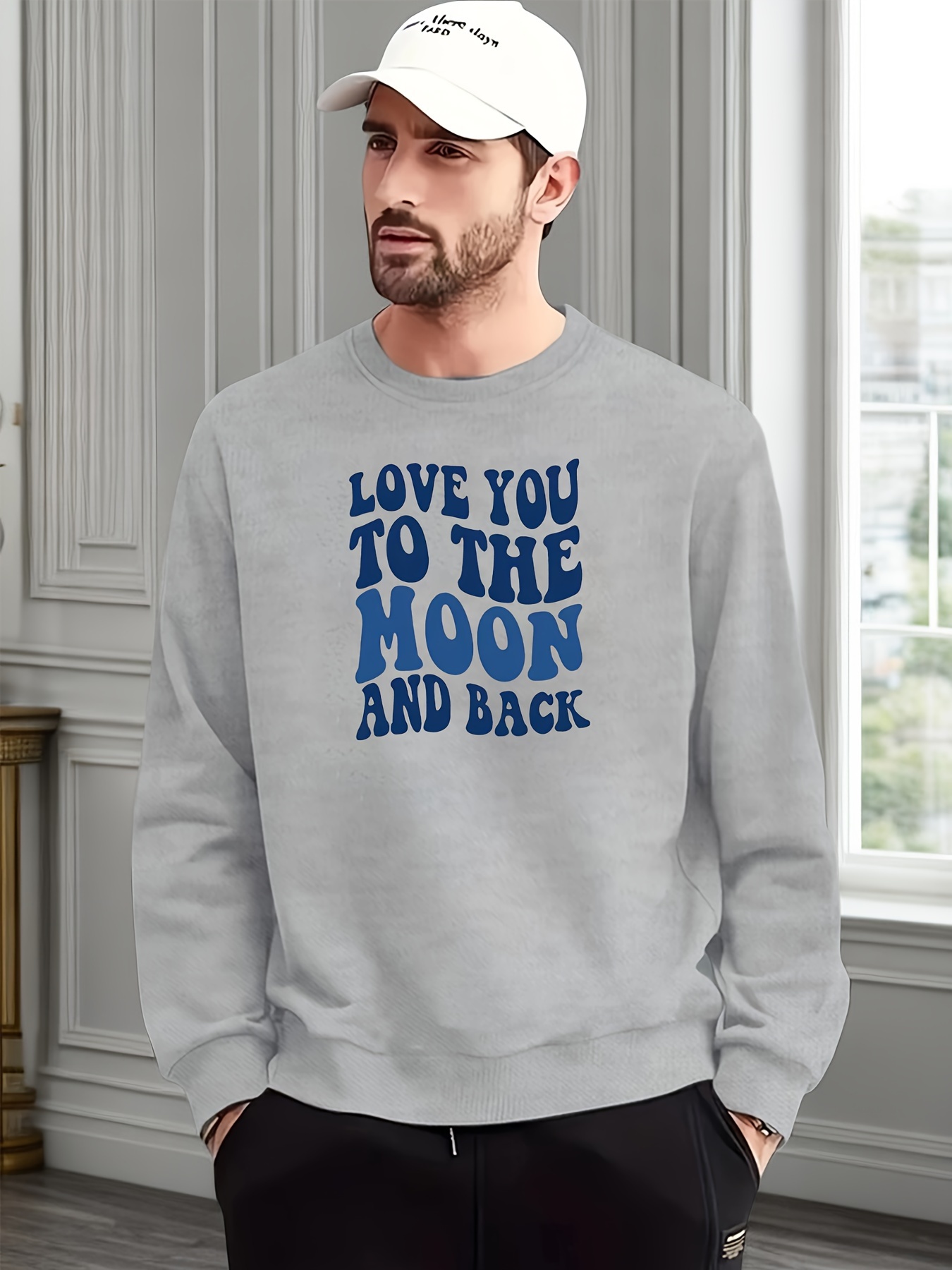 Moon best sale graphic sweatshirt