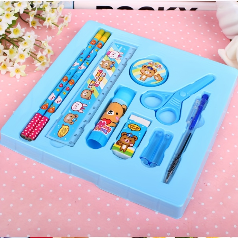 Wholesale 9pcs/box Students Cute Stationery Set