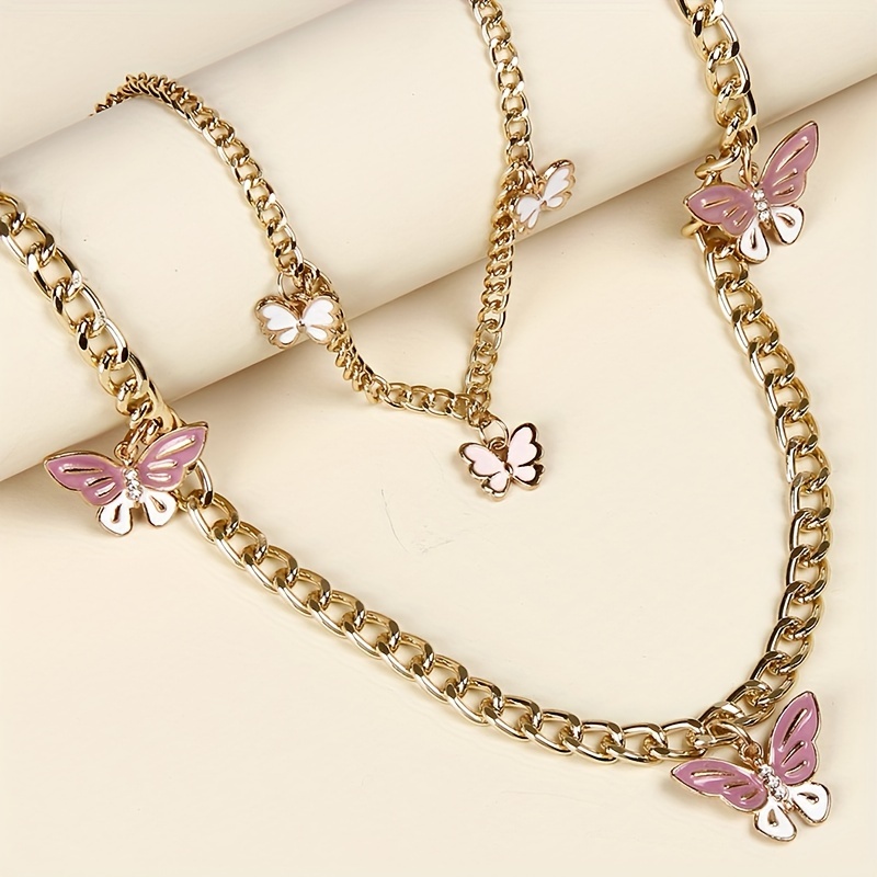 Pants Chain Creative Butterfly Punk Style Pocket Chain Wallet Chain for  Women