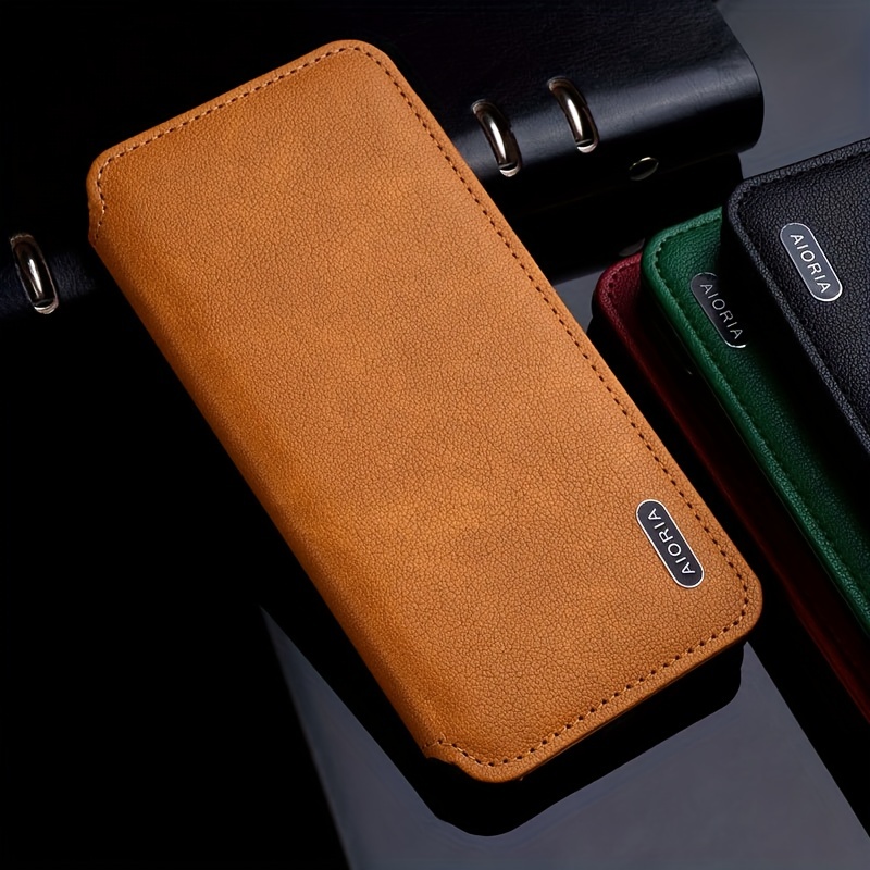 Funda For iPhone 15 Pro Max Case X-Level Luxury Vintage Leather +