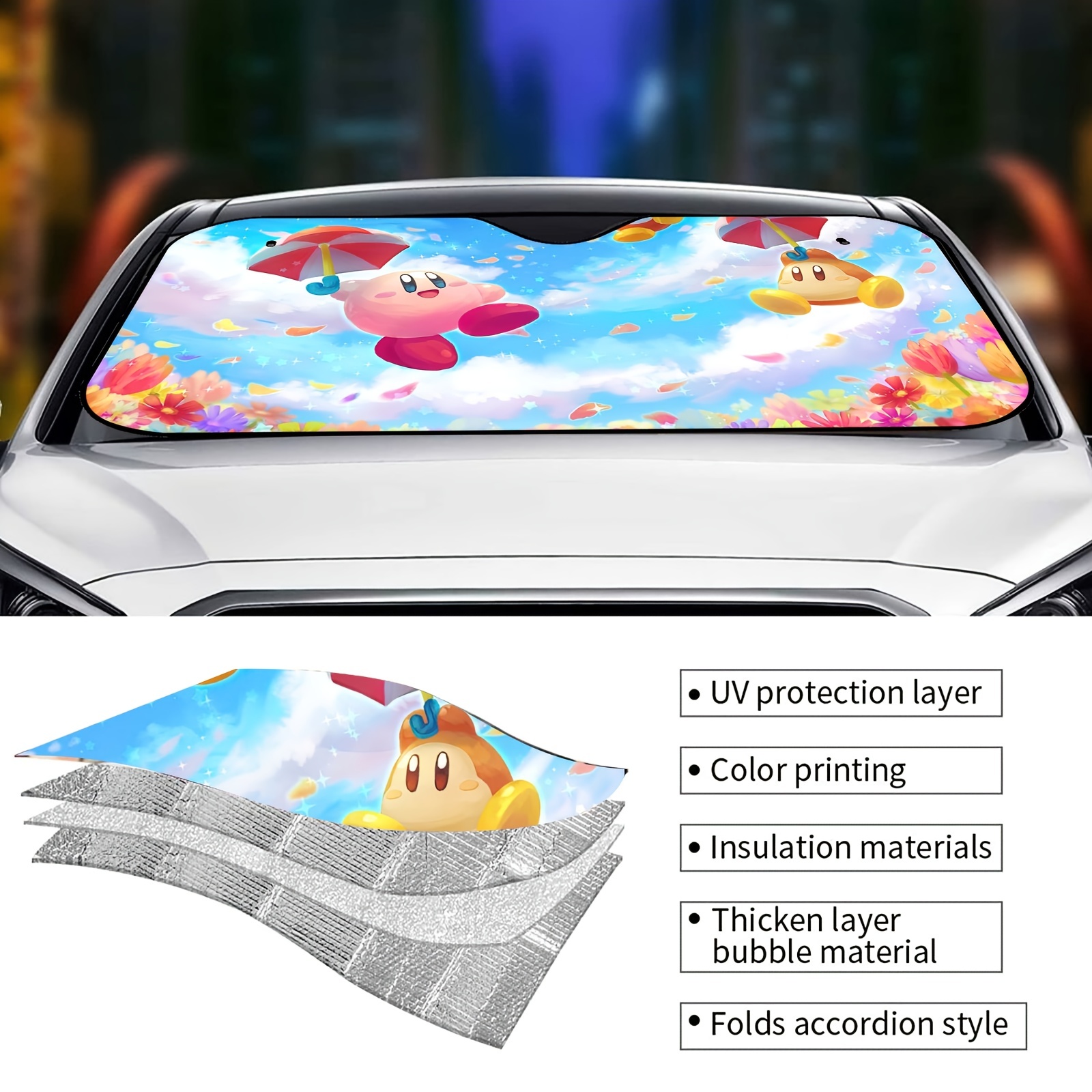 Auto Sonnenschutz Windschutzscheibe UV Schutz Wärmeschutz